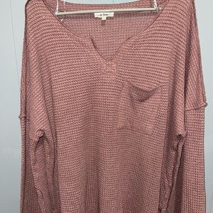 Clad and Cloth Ribbed Top